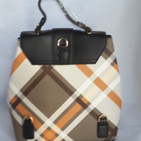 FAUX LEATHER 2 IN 1 BACKPACK & SMALL PURSE - Picture 4 of 9